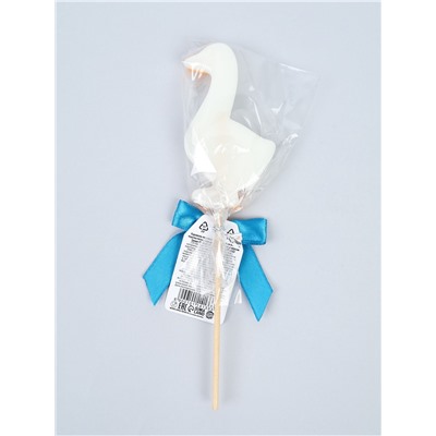 Леденец в форме гуся «Это гусь - я напьюсь», вкус: груша, БЕЗ САХАРА, 25 г