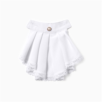 Блузка для девочек, цвет белый, рост 140 см