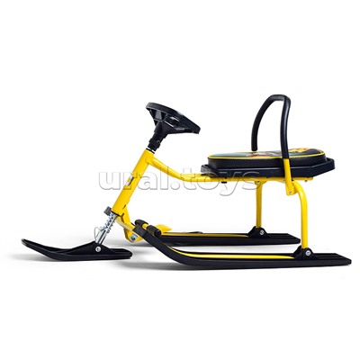 Игрушка Снегокат детский 212 "Play" разборный с высокой рамой и со спинкой (Грызун)