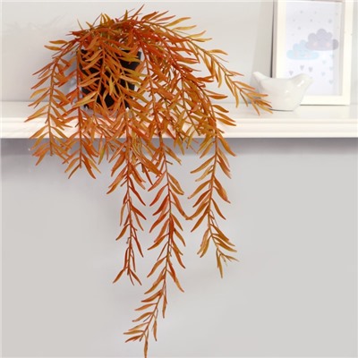 Искусственный цветок в горшке «Ива пурпурная», растение 50 см (горшок h=8, d=8.5 см), МИКС