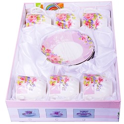 25960 Коф сервиз 12пр (чашка 80мл+блюдце) LR (х12)