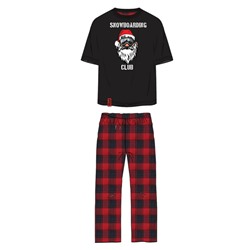 Комплект для мальчиков: брюки текстильные, фуфайка трикотажная (футболка)