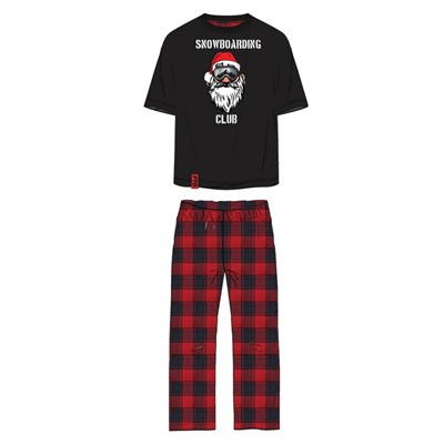 Комплект для мальчиков: брюки текстильные, фуфайка трикотажная (футболка)