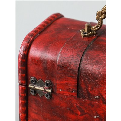 УЦЕНКА Набор шкатулок для украшений дерево «Сундук. Винтаж», 3 шт.: 10.5×7.5×7.5 см; 17×9.5×10 см; 19.5×13×13 см 382