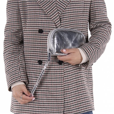 Косметичка 7100-4 silver Velina Fabbiano-Safenta