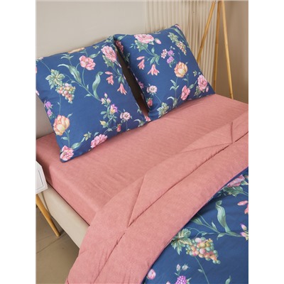 Комплект постельного белья из сатина с одеялом - Милонга