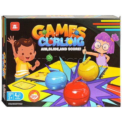 Настольная игра "Керлинг" в коробке