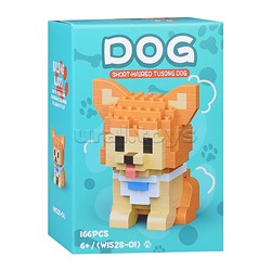 Конструктор "Рыжий пёс" (166 дет.) в коробке