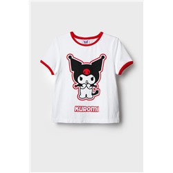 Фуфайка трикотажная для девочек (футболка) PLAYTODAY, 1242818