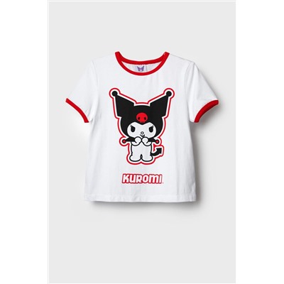 Фуфайка трикотажная для девочек (футболка) PLAYTODAY, 1242818