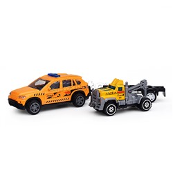 Машина "Городская стройка" металл, в коробке