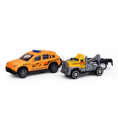 Машина "Городская стройка" металл, в коробке