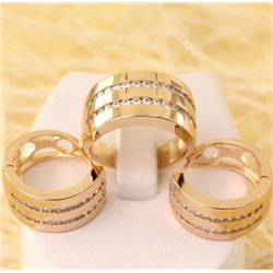 Комплект позолота Н01-2508  размер 16 19,5