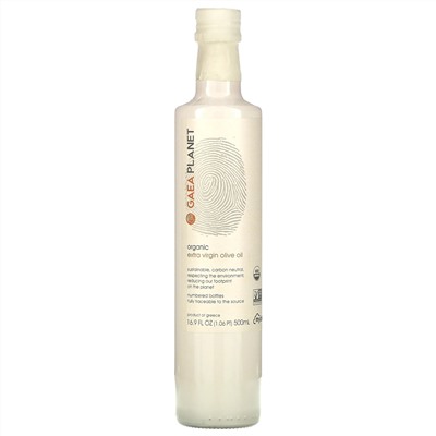 Gaea, Organic Extra Virgin Olive Oil, 16.9 fl oz (500 ml)