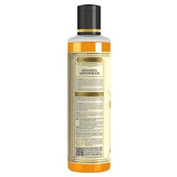 Khadi Natural Гель для лица "Апельсин и Лемонграсс" без парабенов и СЛС 210 мл