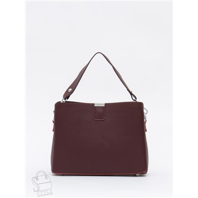 Сумка женская кожаная 99119NN wine red Natale Navetta