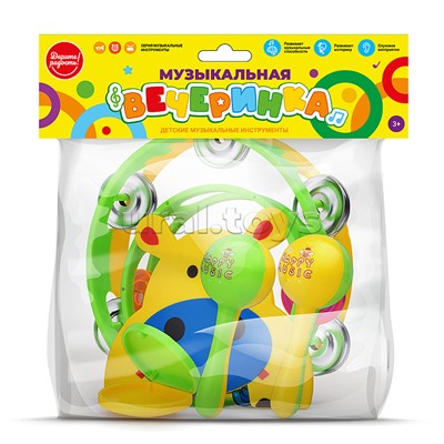 Набор музыкальных инструментов "Музыкальная вечеринка"