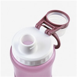 Бутылка для воды спортивная, 500 мл, 20.2×7.5×6.7 см, цвет МИКС