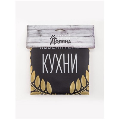 Фартук «Повелитель кухни», 65×80 см,100% п/э, оксфорд 210 г/м²