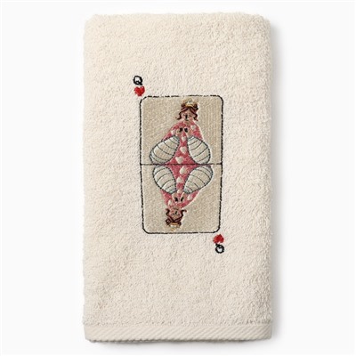 Полотенца махровые «Любовная пара», 35×60 см - 2 шт., хлопок 100%