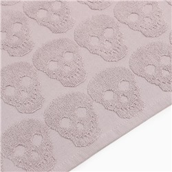 Полотенце махровое Love Life "Sculls" 70*140 см, светло-розовый, 100% хл, 450 гр/м2