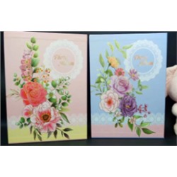 Фотоальбом 200 фото 10х15 Цветы / MX2-409 /уп 36/