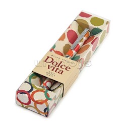 Ручка "Dolce vita. Геометрия." шариковая металлический корпус, 0,7 мм, синяя