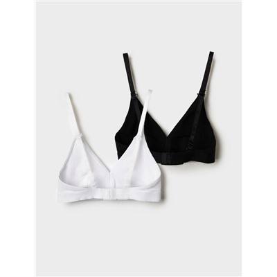 Бюстгальтер трикотажный для девочек, 2 шт в комплекте