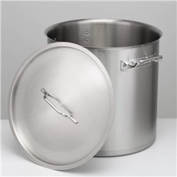 Котёл LUXSTANL, 50 л, d=40 см, h=40 см, капсульное дно, индукция, нержавеющая сталь
