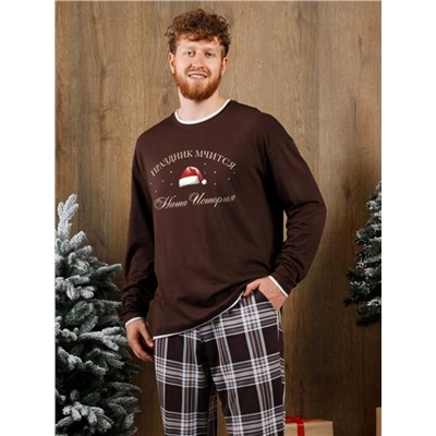 Костюм мужской Твикс-4 (Коричневый)