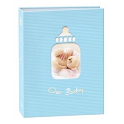 Фотоальбом 10х15 на 100 фотографий IA-100PP серия 362 Детский голубой Image Art