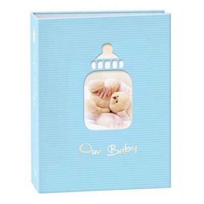 Фотоальбом 10х15 на 100 фотографий IA-100PP серия 362 Детский голубой Image Art