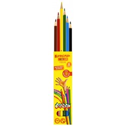 Карандаши  6цв  ККМ06 Каляка-Маляка
