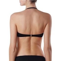 Бюстгальтер купальный женский CONTE SILVER STAR Лиф-бандо с металлическим принтом