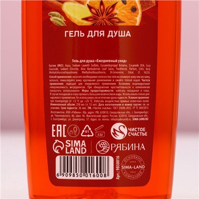 Подарочный набор «Чудес!», гель для душа и шампунь для волос, 2×250 мл, Чистое счастье