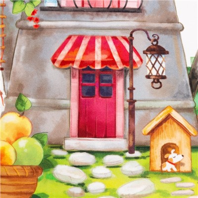 Набор полотенец «Этель» Счастье 40×73 см - 2 шт., 100% хлопок, саржа