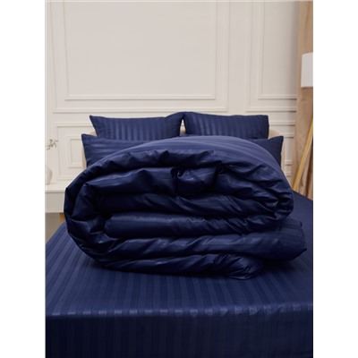 КПБ Микрофибра-Страйп - Синий