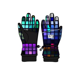 Перчатки текстильные для девочек