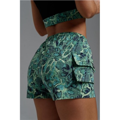 8486 Шорты женские (Рептилия)