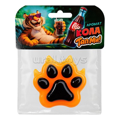 Игрушка-антистресс "Сквиши" Лапка Тигр