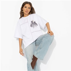 Футболка с акцентными швами, Идеальная гармония (модная)