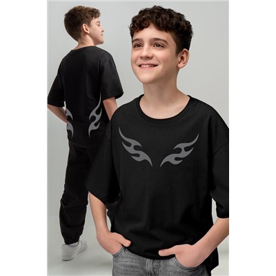Детская футболка оверсайз Happyfox