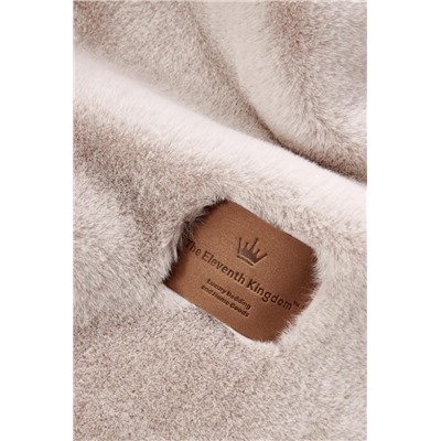 Плед Хексхэм меховой 210*230 (Пломбир)