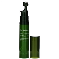 Innisfree, ролик для кожи лица и зоны под глазами с маслом семян зеленого чая, 10 мл (0,33 жидк. унции)