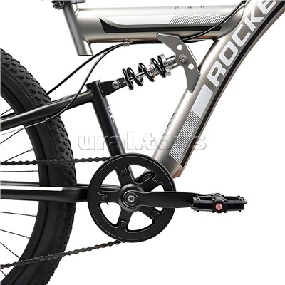 Велосипед 24" Rocket Azkar Pro, цвет серый, размер 15"