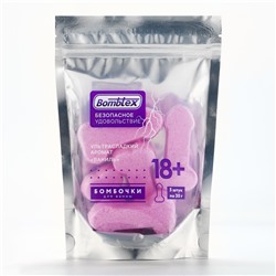Бомбочки для ванны Bombtex, 5×30 г, подарочный набор косметики, 18+, Чистое счастье