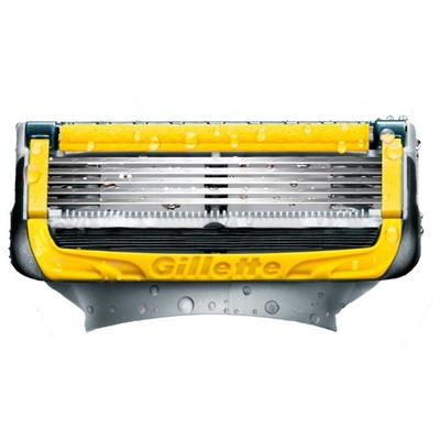 Кассеты для бритвы Dʤɪˈlett ФЬЮЖН-5 PROSHIELD (1 шт.) без розничной упаковки (Оригинал)