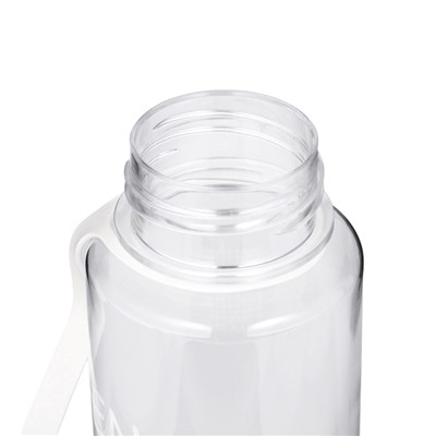 УЦЕНКА Бутылка для воды, 800 мл, 22×10.5 см, с ситом, белая