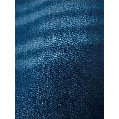 Брюки текстильные джинсовые утепленные флисом для мальчиков