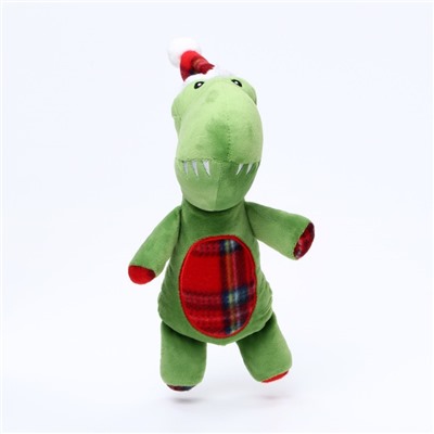 Мягкая игрушка для собак «Дино», 35×16 см, с пищалкой